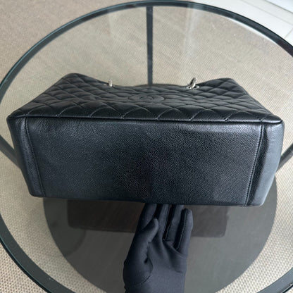 Caviar GST Grand Shopping Tote Quilted Calfskin Black SHW No 13