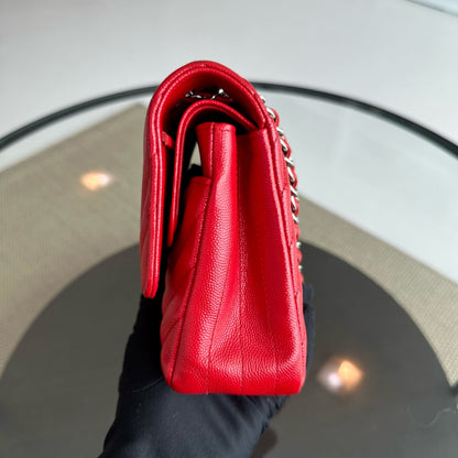 Caviar Chevron Red SHW No 24