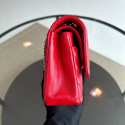 Caviar Chevron Red SHW No 24