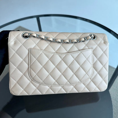 Caviar Quilted Beige SHW No 18