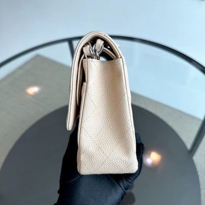 Caviar Quilted Beige SHW No 18