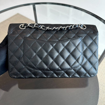 Caviar Quilted Calfskin Black SHW No 13
