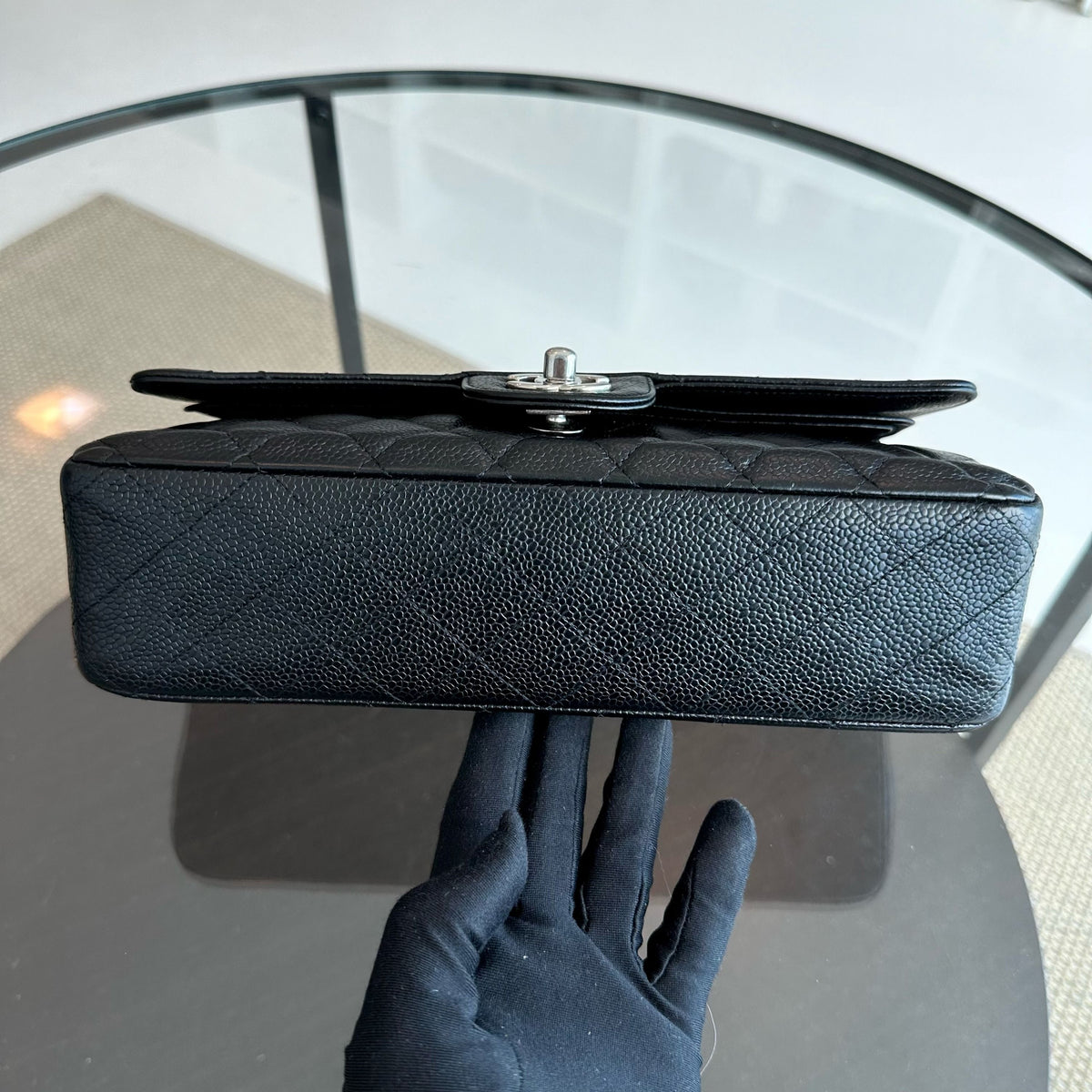 Caviar Quilted Calfskin Black SHW No 13