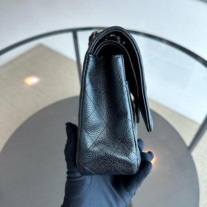 Caviar Quilted Calfskin Black SHW No 13