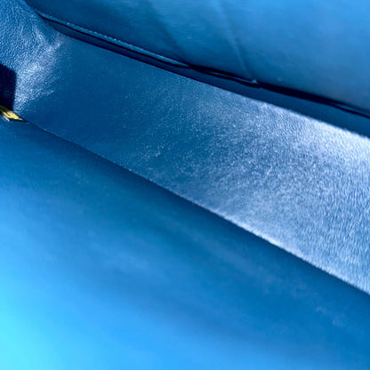 Caviar Quilted Dark Blue SHW No 20