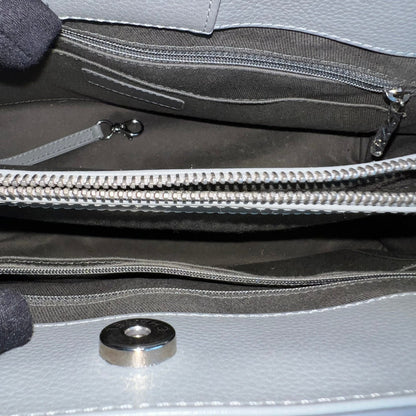 Caviar Neo Executive Tote Bag Grey Gray Silver Hardware Series 23