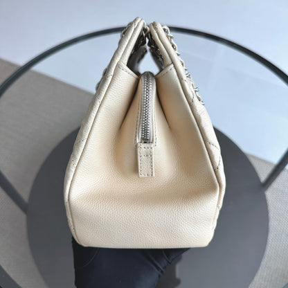Caviar PTT Petite Timeless Calfskin Leather Beige SHW No 15
