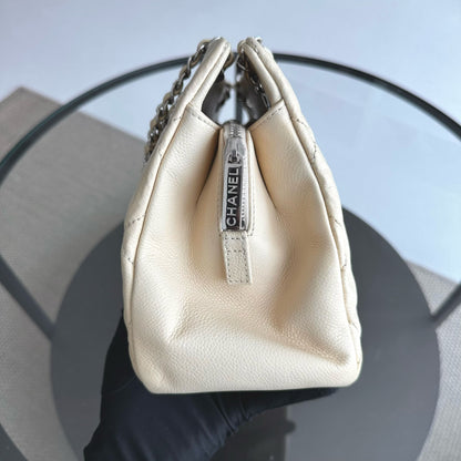 Caviar PTT Petite Timeless Calfskin Leather Beige SHW No 15