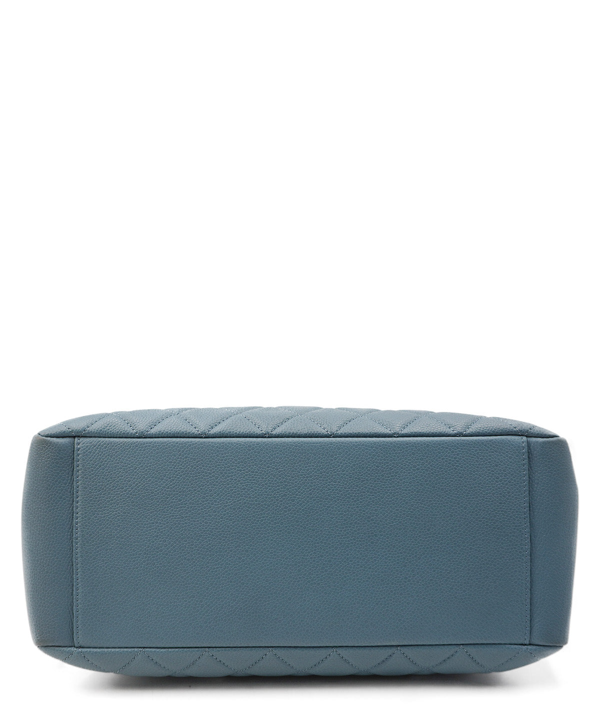 Caviar Quilted Grand Shopping Tote Baby Blue