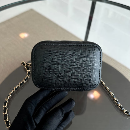 Caviar Vanity Mini Quilted Black GHW No 31