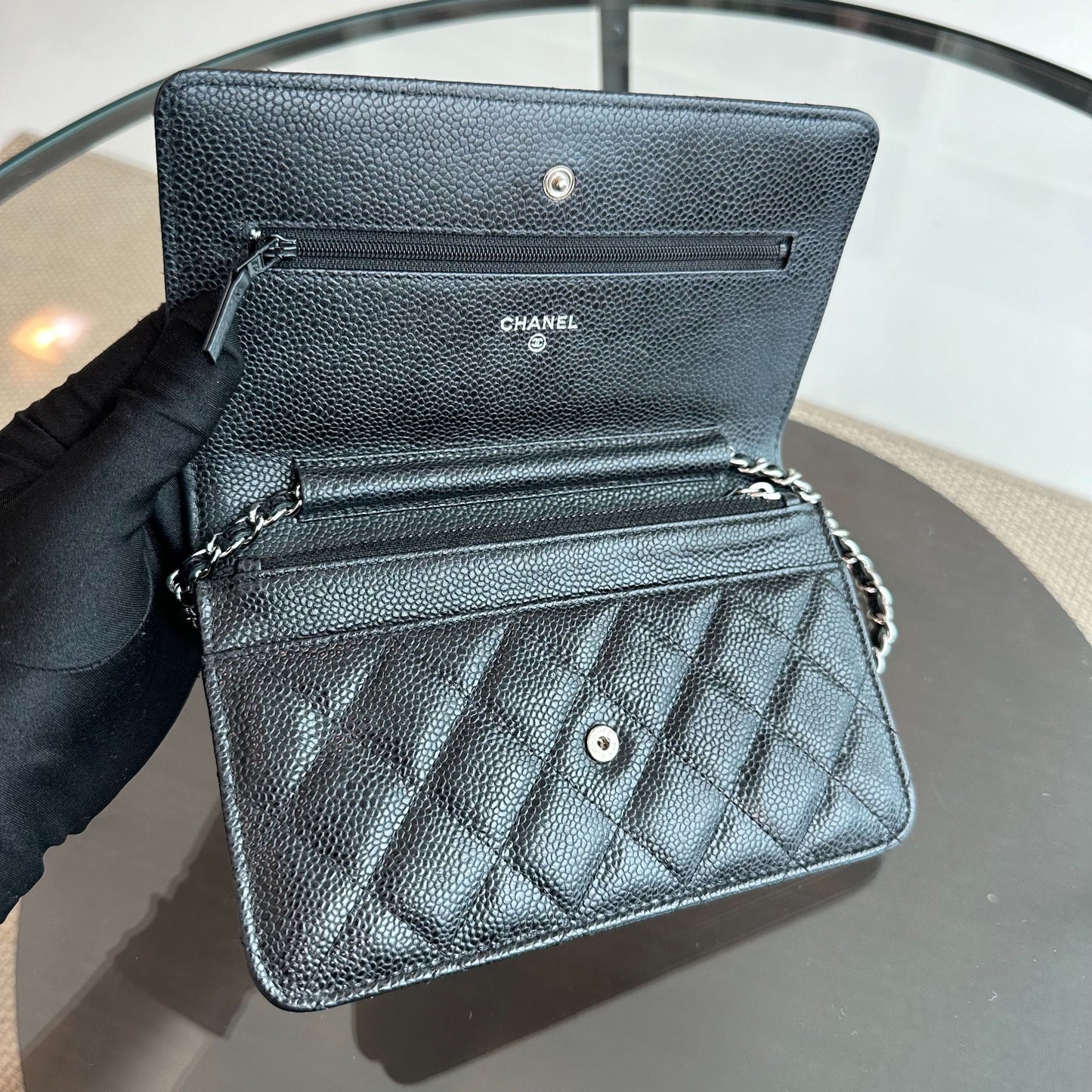 Caviar WOC Wallet On Chain Black SHW No 19