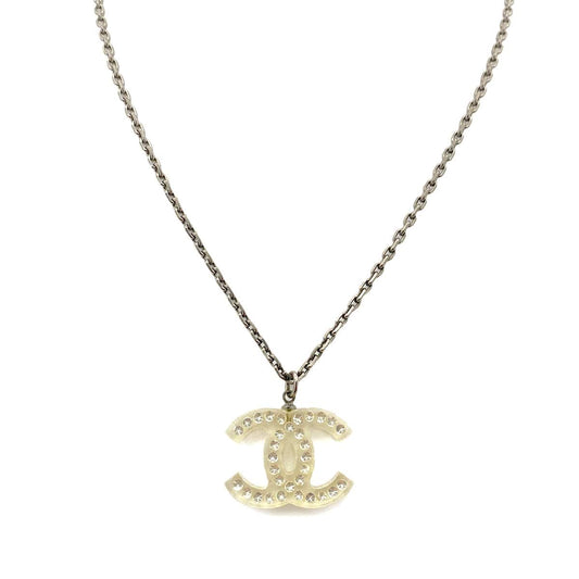 CHANEL NECKLACE COCOMARK RHINESTONE ACCESSORY 05P 90255137