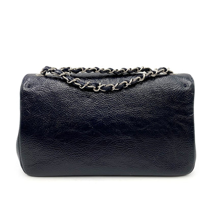 Chanel Vintage Cocomark Navy Calfskin Metal Trim SHW #11 90238794