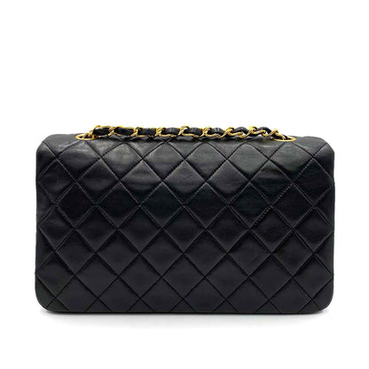 Chanel Vintage Full Flap Black Lambskin GHW #1 90238775