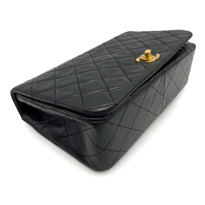 Chanel Vintage Full Flap Black Lambskin GHW #1 90238775
