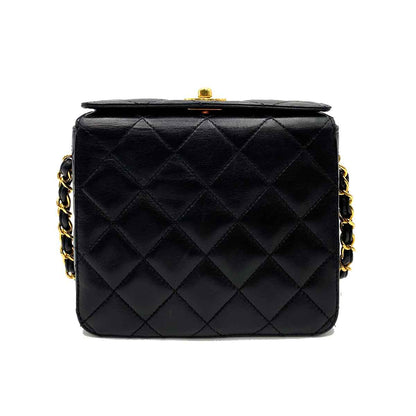 Chanel Vintage Top Turnlock Mini Black Lambskin GHW #4 90226795