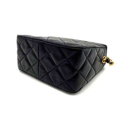 Chanel Vintage Top Turnlock Mini Black Lambskin GHW #4 90226795