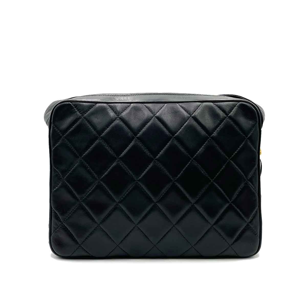 Chanel Vintage Satchel Dark Green Lambskin GHW #4 90231953