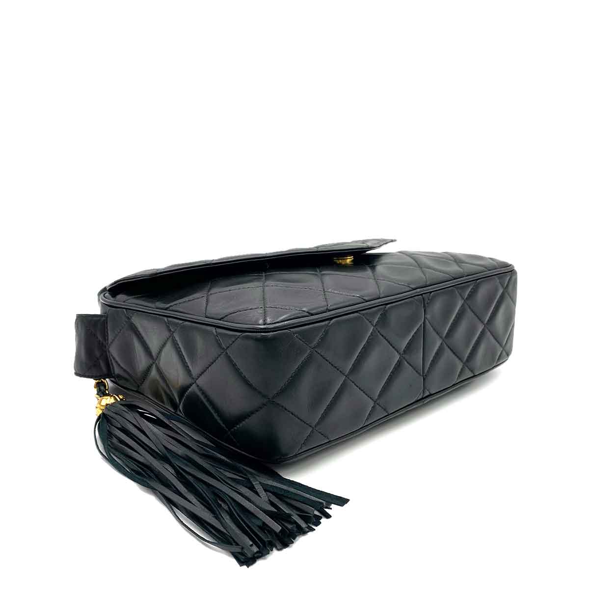Chanel Vintage Satchel Dark Green Lambskin GHW #4 90231953