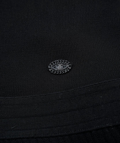 Chanel Black Jersey Chenille Dress ASL4601