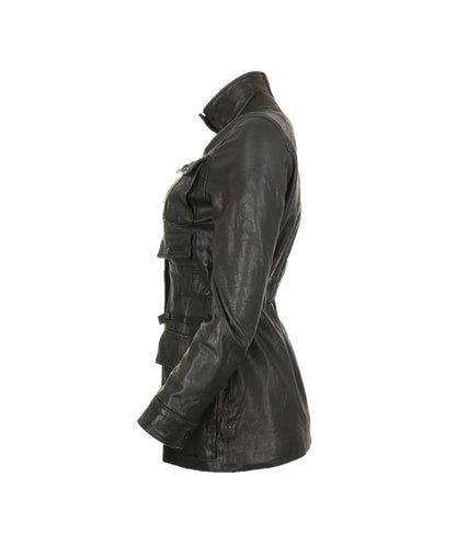 Chanel Black Leather Jacket ASL5187