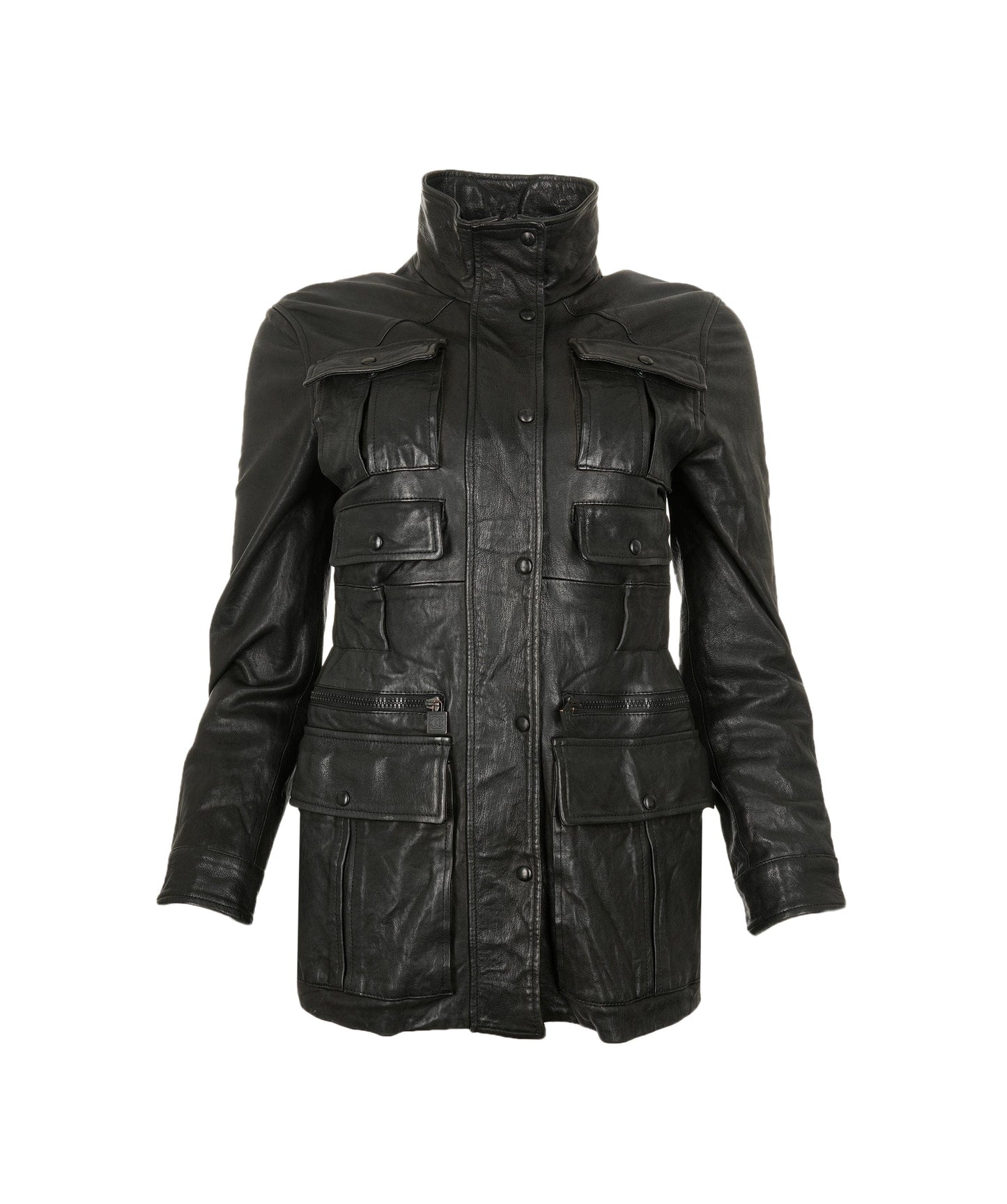 Chanel Black Leather Jacket ASL5187