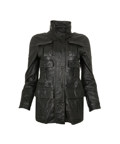 Chanel Black Leather Jacket ASL5187