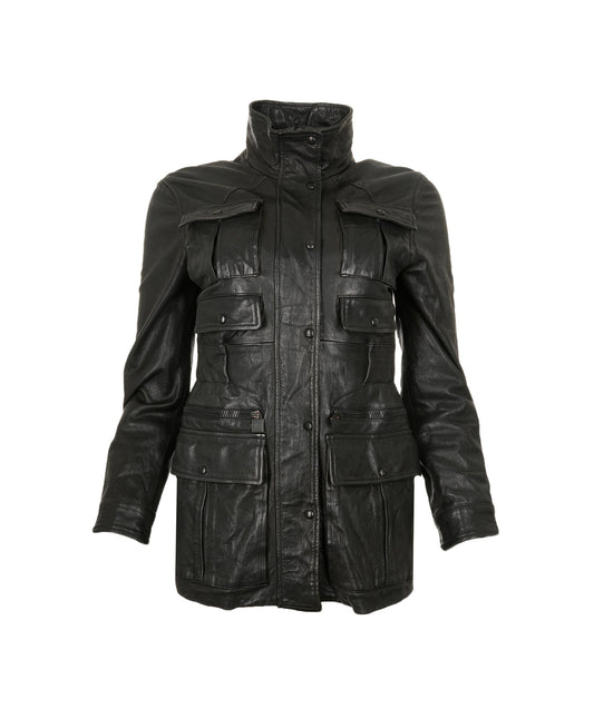 Chanel Black Leather Jacket ASL5187