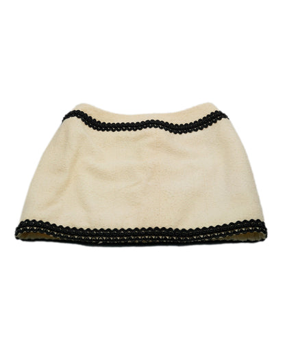 Chanel Cream Suit Set 38 ASL5010