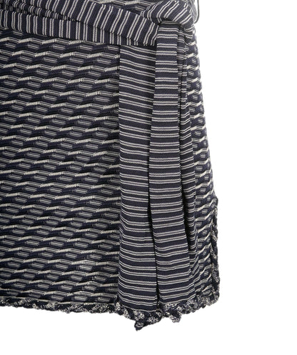 Chanel Dress blue white with belt FR34 P43330K04402 AVC1246