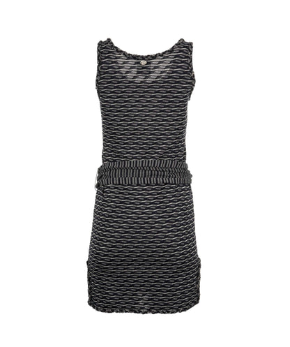 Chanel Dress blue white with belt FR34 P43330K04402 AVC1246