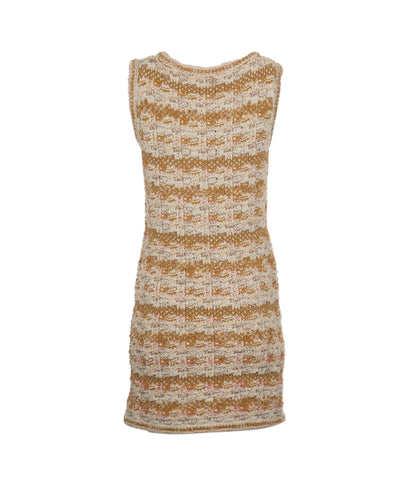 Chanel Dress paris dubai knit FR36  AVC1254
