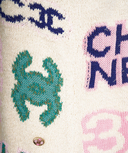 chanel dress ss23 logo FR38 ASL8438