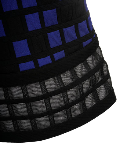 Chanel Dress Tube blue black FR38 P46104K05787 AVC1237