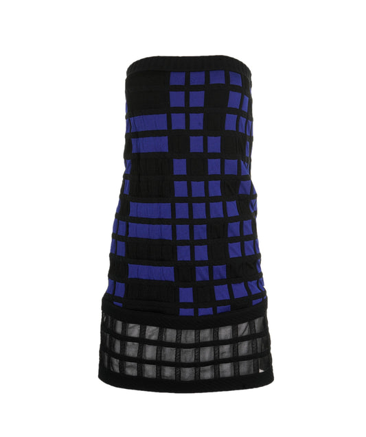 Chanel Dress Tube blue black FR38 P46104K05787 AVC1237