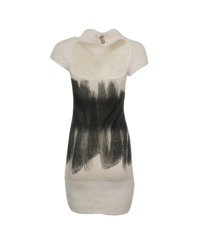 Chanel Dress white mohairs FR36 P39834K02810 AVC1253