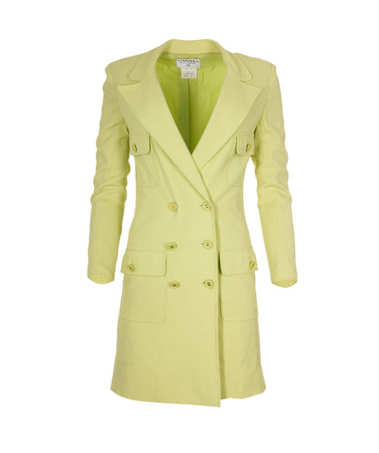Chanel Green Dress UK 10 ASL7942