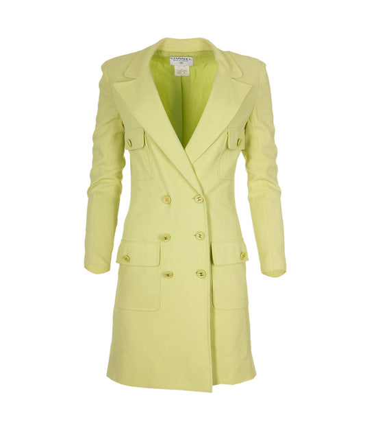 Chanel Green Dress UK 10 ASL7942