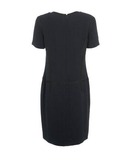 Chanel silk fitted dress size EU44 - AWL3201