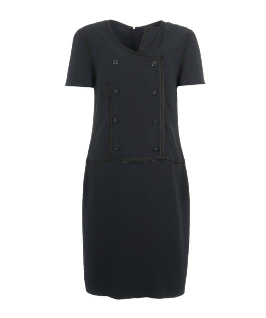 Chanel silk fitted dress size EU44 - AWL3201