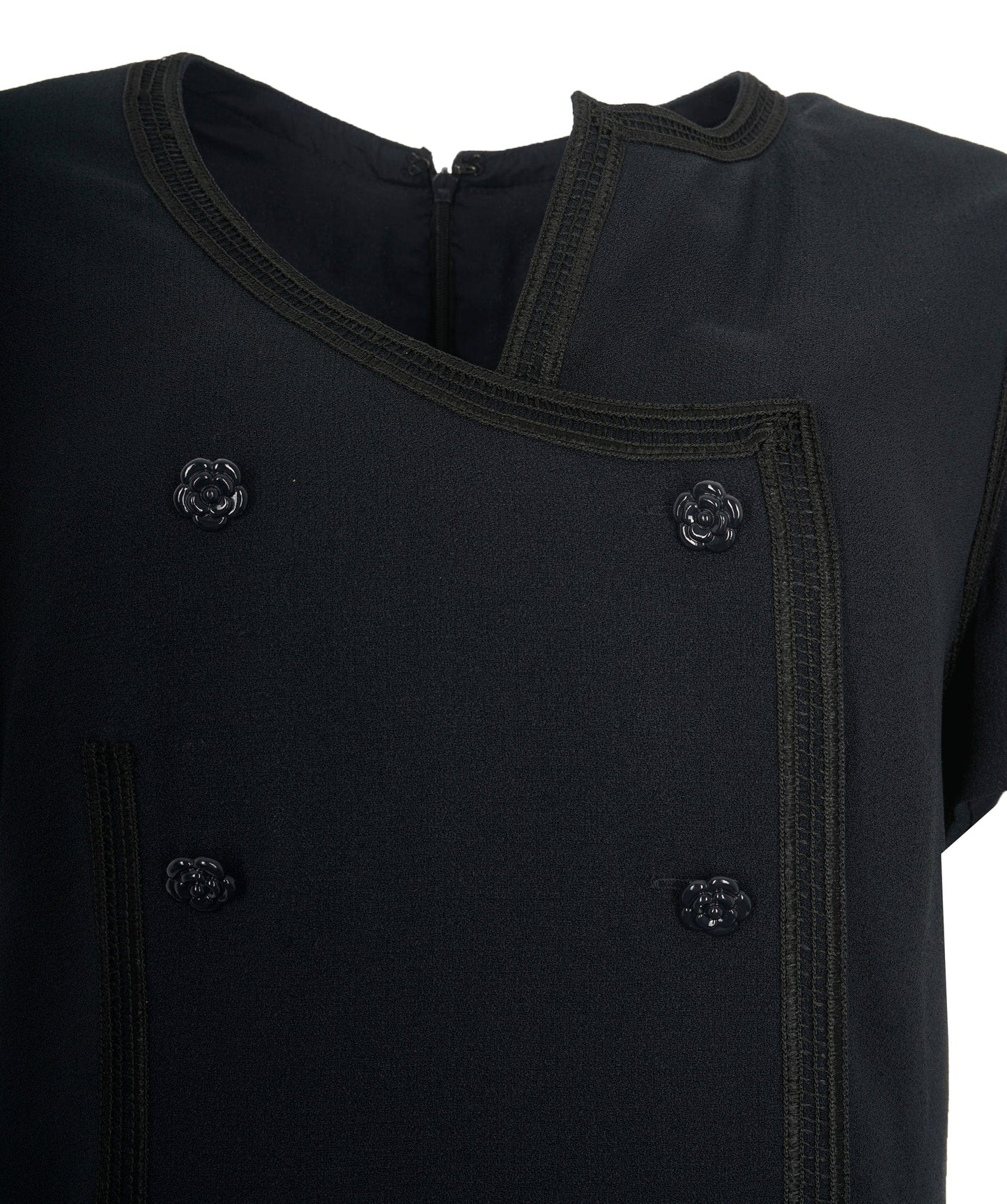 Chanel silk fitted dress size EU44 - AWL3201