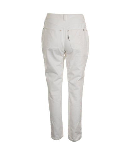 Chanel white vintage denim mom jeans AVC1800