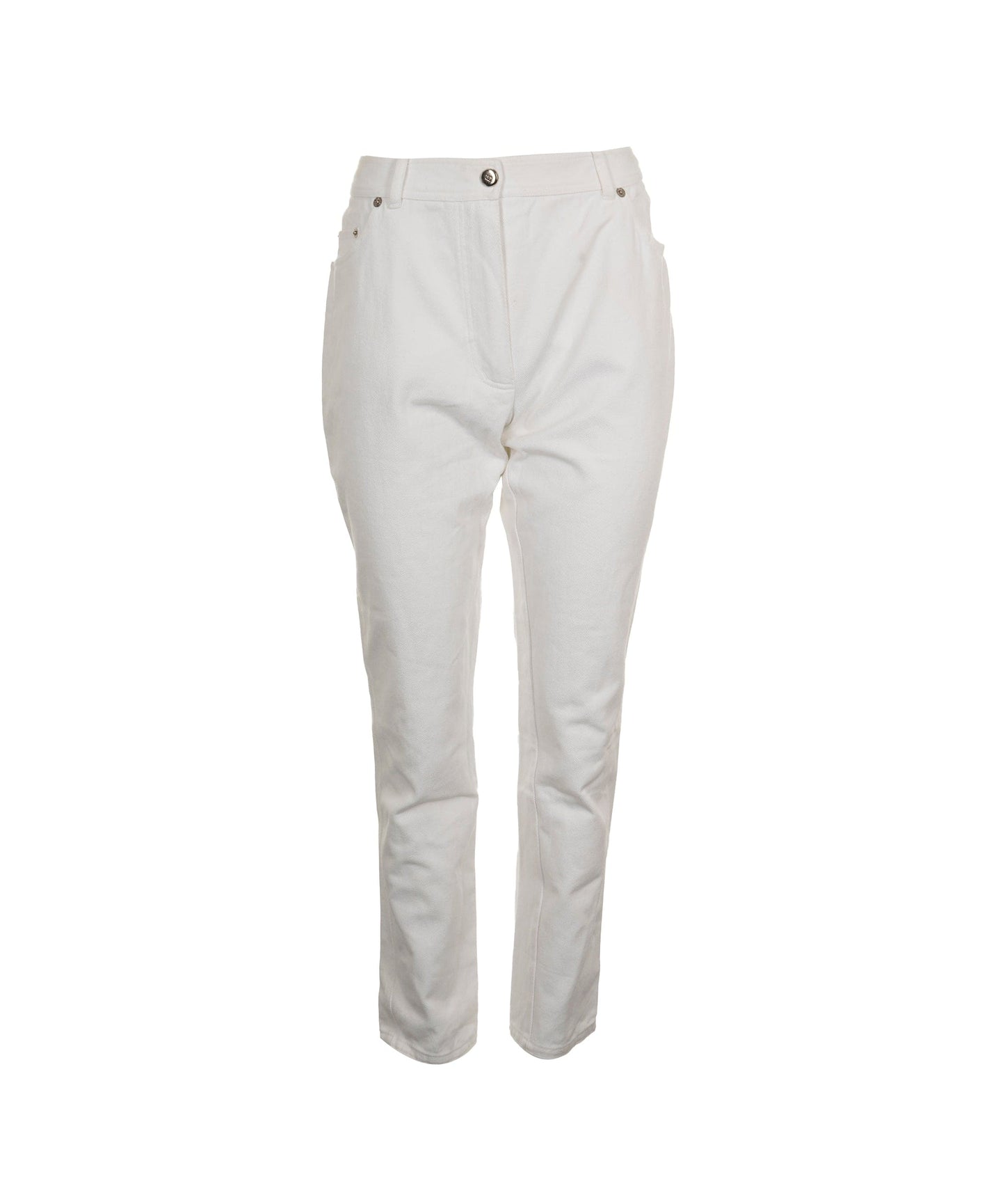 Chanel white vintage denim mom jeans AVC1800