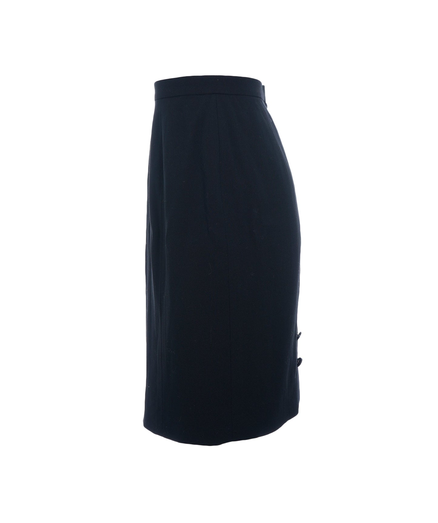 Vintage Chanel Black Mini Skirt - ASL2635
