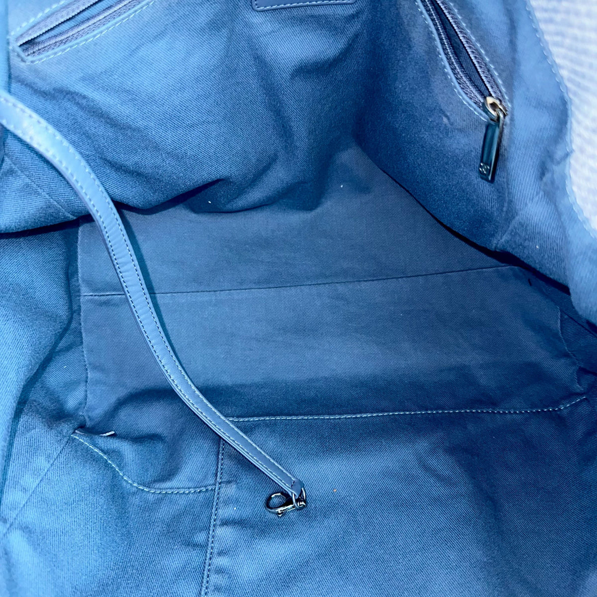 Deauville Large Light Blue Canvas SHW No 18