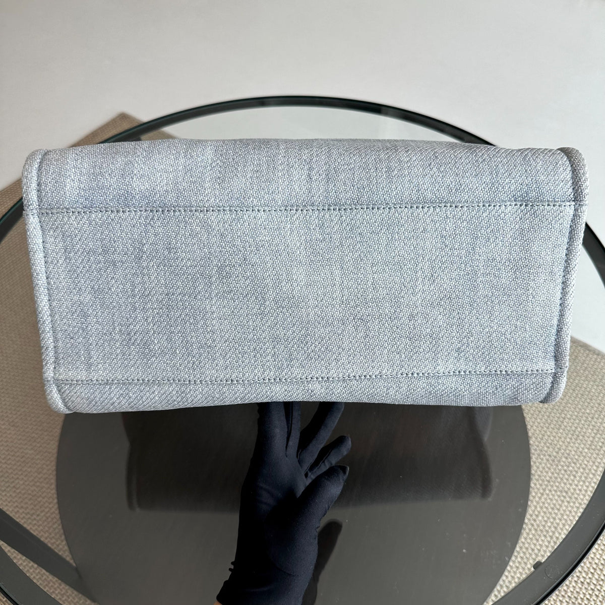 Deauville Large Light Blue Canvas SHW No 18