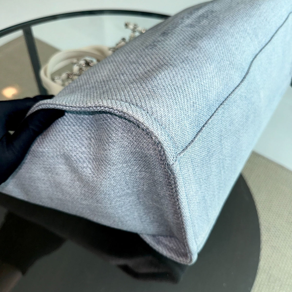 Deauville Large Light Blue Canvas SHW No 18