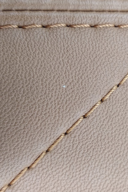 Diamond Stitch CC Flap Bag Brown