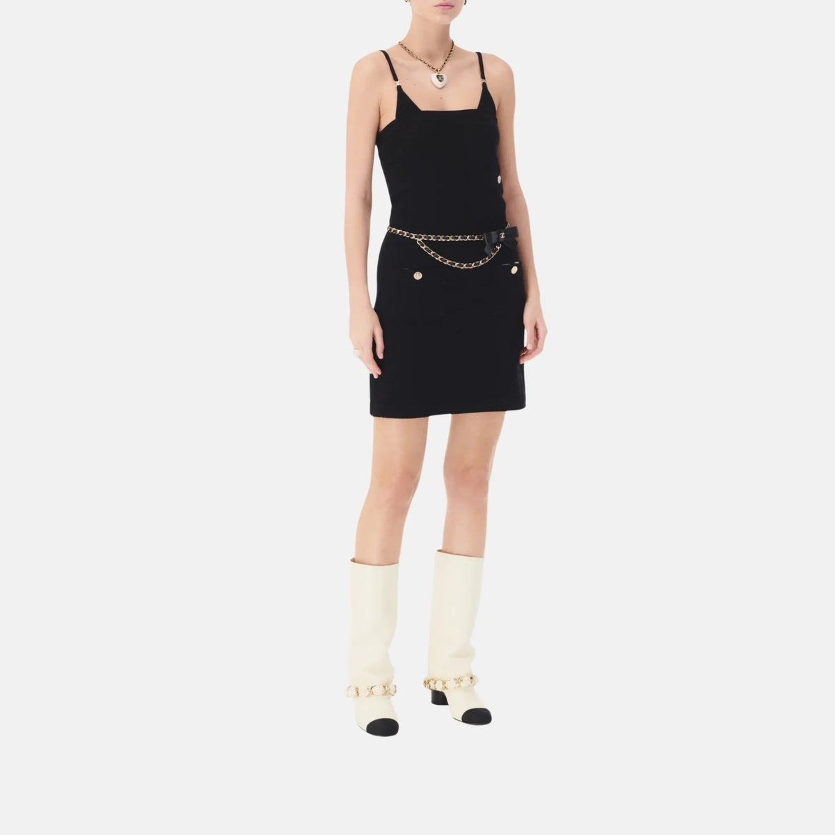 Chanel Dress in Cashmere, Front