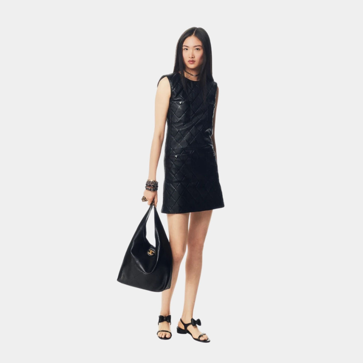 Dress Lambskin Black
